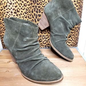 Splendid slouch bootie in suede